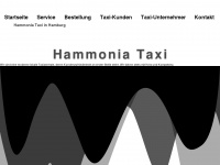 hammoniataxi.de Webseite Vorschau