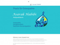 asarak-habibi.de Webseite Vorschau