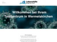 testzentrum-wermelskirchen.de Webseite Vorschau