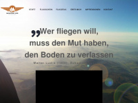 engelmann-flugschule.de Webseite Vorschau