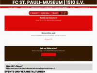 fcstpauli-museum.de Webseite Vorschau