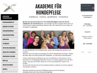 akademie-hundepflege.de Webseite Vorschau