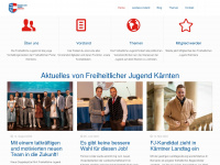 fj-ktn.at Webseite Vorschau