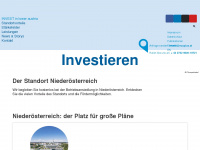 investinloweraustria.at Webseite Vorschau