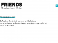 friends.ag Webseite Vorschau