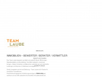 team-laube.ch Webseite Vorschau