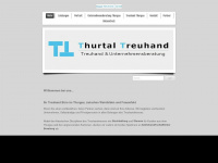 thurtal-treuhand.ch Webseite Vorschau