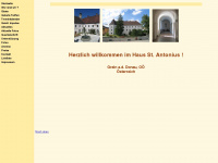 haus-st-antonius.at Webseite Vorschau
