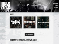 world-of-rock.com Webseite Vorschau