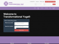 transformationalyoga.org Webseite Vorschau