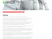 digitalesberlin.info Webseite Vorschau