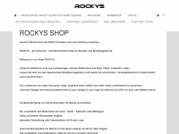 rockys.eu Webseite Vorschau