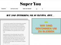 super-you.de Webseite Vorschau