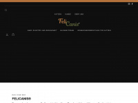 felicanis-tiershop.de Webseite Vorschau