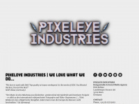 pixeleyeindustries.com Webseite Vorschau