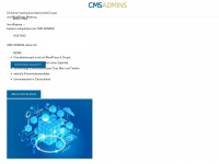cms-admins.de Webseite Vorschau