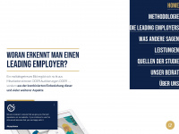 leading-employers.org Webseite Vorschau