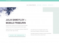 mobile-friseurin-julia.de Webseite Vorschau