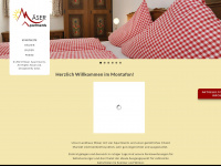 maeser-appartments.at Webseite Vorschau