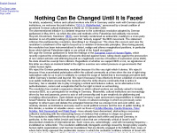 nothingchangeduntilfaced.com Webseite Vorschau