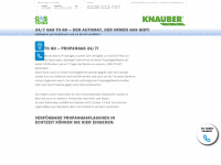 knauber-gas2go.de Webseite Vorschau