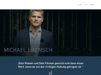 michaelhaensch.de Webseite Vorschau