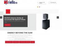 riello-solartech.it Webseite Vorschau