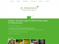 die-waldmeisterin.com Webseite Vorschau
