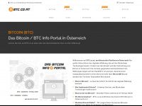 btc.co.at Webseite Vorschau