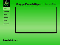 froschfaeger.ch Webseite Vorschau