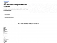 architektvergleich.ch Webseite Vorschau