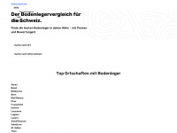 bodenlegervergleich.ch Webseite Vorschau
