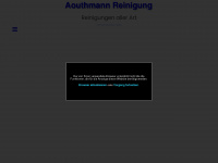 aouthman-reinigungsservice.de Webseite Vorschau