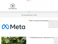 metatekk.de Webseite Vorschau