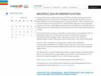 bachfest2021.de Webseite Vorschau