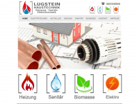 lugstein-haustechnik.at Webseite Vorschau