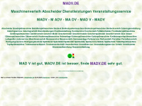 madv.de Webseite Vorschau