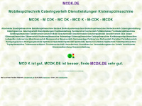 mcdk.de Webseite Vorschau
