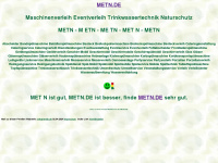 metn.de Webseite Vorschau