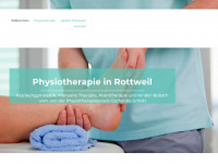 physiotherapie-rottweil.de Webseite Vorschau