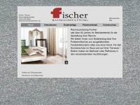 raumausstattung-fischer.com Webseite Vorschau