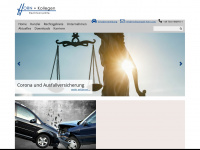 rechtsanwalt-horn.com Webseite Vorschau
