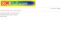 rgbsoftware.de Webseite Vorschau