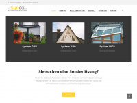 sunex.de Webseite Vorschau