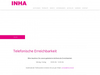 inha-net.de Webseite Vorschau