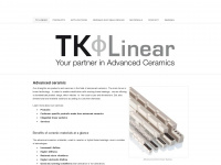 tk-linear.com Webseite Vorschau