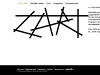 zart2020.ch Webseite Vorschau