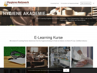 hygiene-akademie.eu Webseite Vorschau