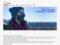 vivamask.de Webseite Vorschau