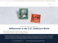 cg-collectors-world.com Webseite Vorschau